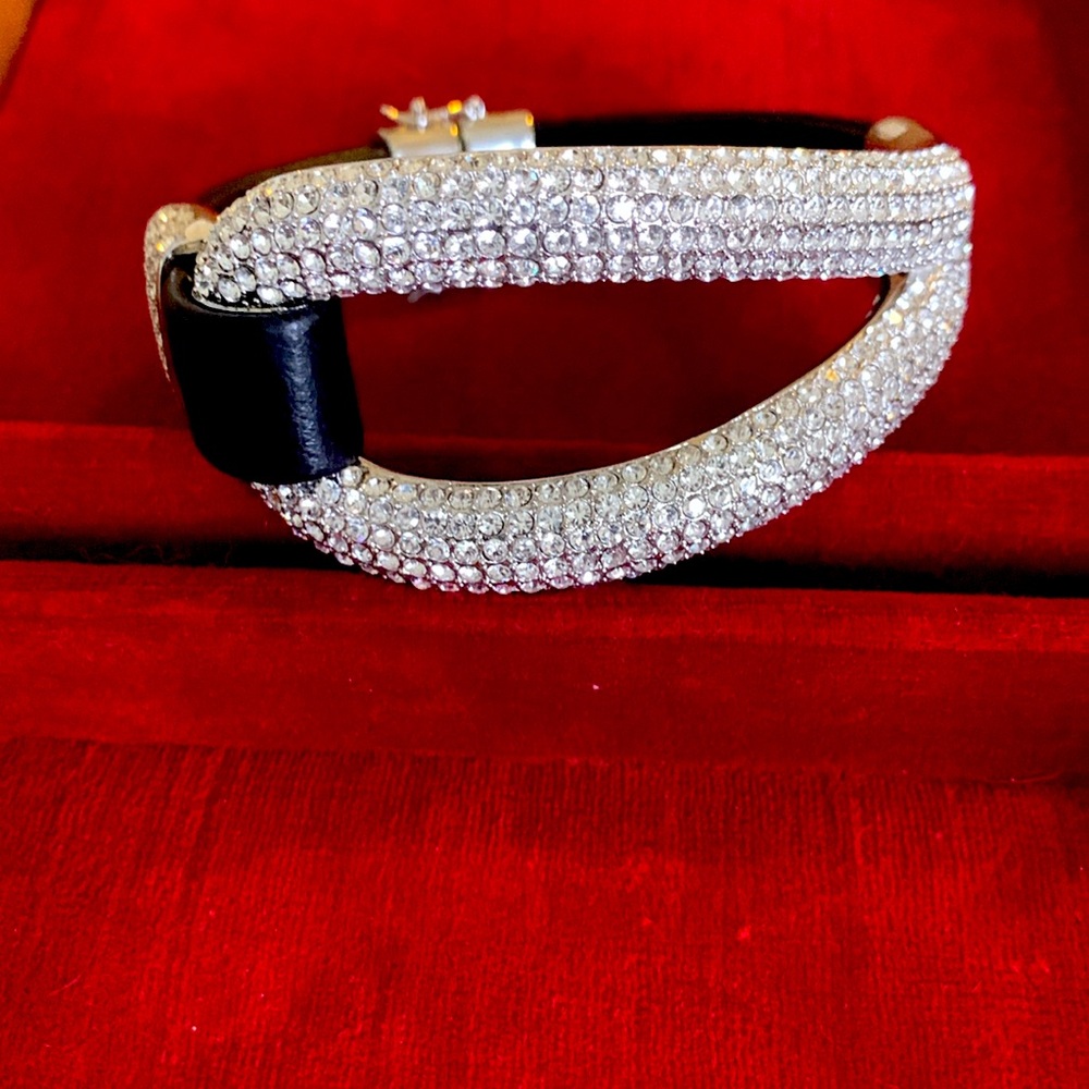 Joan Boyce Edgy Diva Pave Bracelet